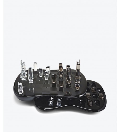 Zaha  Hadid Design FIELD OF TOWERS CHESS SET棋盘限量版黑色